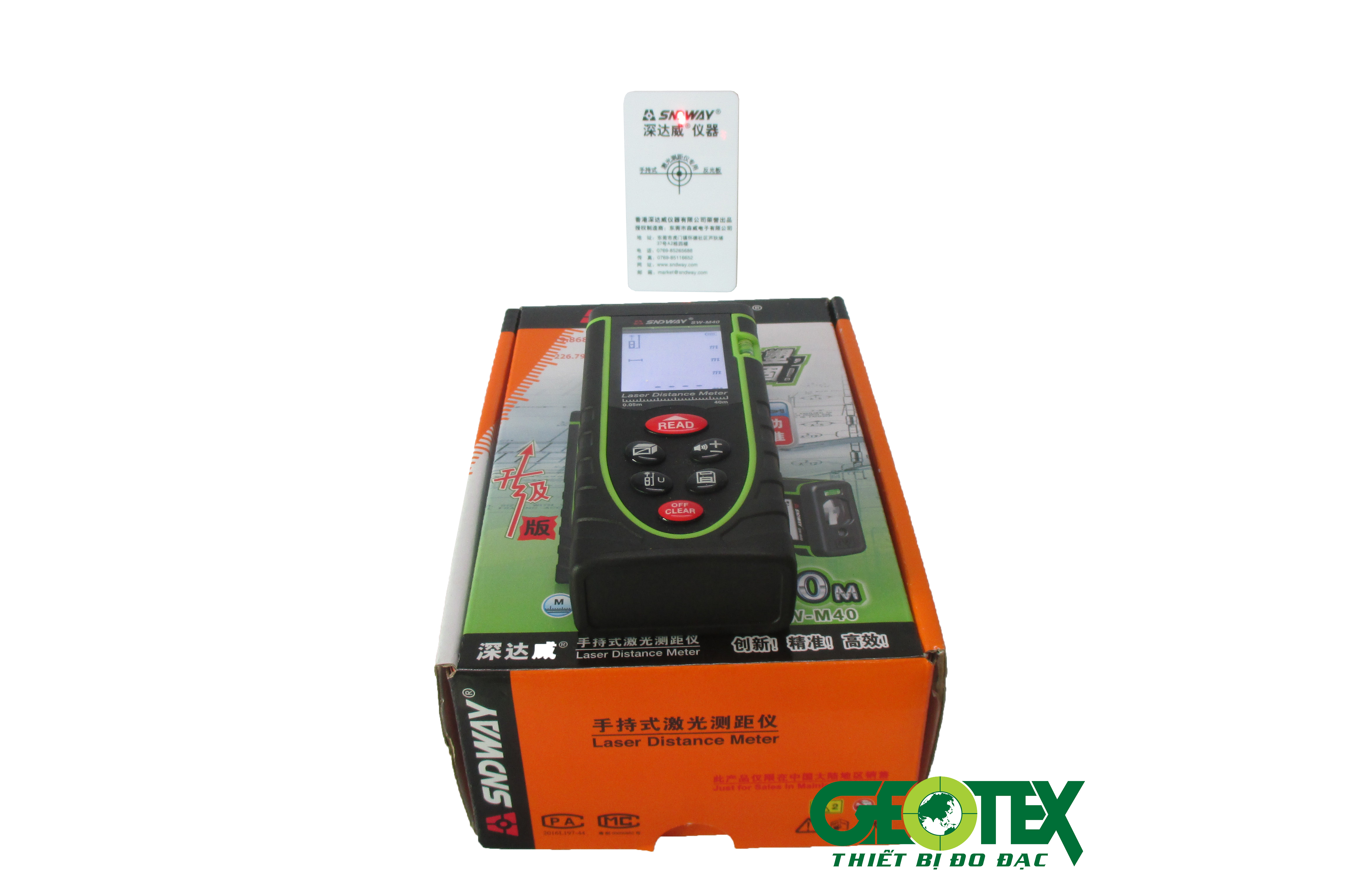 MÁY ĐO KHOẢNG CÁCH LASER SNDWAY SW-M40