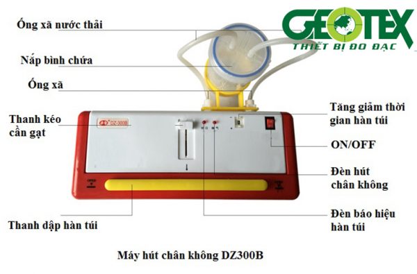 MÁY HÚT CHÂN KHÔNG DZ – 300B